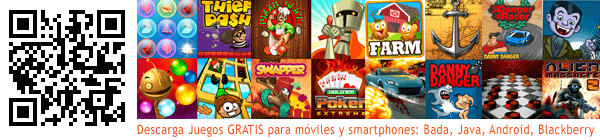 Descarga Juegos GRATIS para móviles y smartphones: Bada, Java, Android, Blackberry