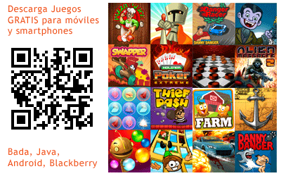 Descarga Juegos GRATIS para móviles y smartphones: Bada, Java, Android, Blackberry